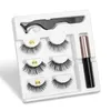5 Magnetic False Eyelashes Magnetic Liquid Eyeliner With Tweezer Set Resuable Eyelash Waterproof Long Lasting Eyelash Extension3301493346