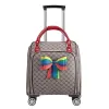 Valigie 2021 Vintage Grigio Trolley da donna Borsa da viaggio Borsa da imbarco Moda Valigia da viaggio Uomo Spinner Trolley di marca