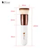 DUcare Professional Flat Top Kabuki Foundation Brush Cheveux synthétiques Mélange liquide Poudre minérale Outils de maquillage Rose Or Blanc 220722