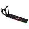 كابلات الكمبيوتر موصلات قوس GPU Bracket PCI Slots Card Proof Holder Kickstand/Base Atxcase هيكل مع LED 5VCompu