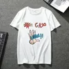 Men's T-Shirts T-shirt Round Neck And Women's Harajuku Style Personality Printing Series Short-sleeved Young Slim Tops
