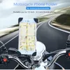 Motorcykeltelefonhållare Stand Motorcykel bakre spegelfäste med kantskydd för Samsung Huawei Xiaomi LG291L9107959