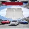 Lämplig för Tesla Model3 Modely Car Front Sunshade Sunshield Heat Sun Shield Sun Visor