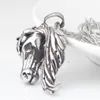 Chains Jewelry Fashion Horse Pendant Necklace For Women Or Men Stainless Steel NecklaceChains