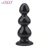 Sex toys masager Massager Toy Olo Couple Toys Butt Plugs Anal Plug Large Beads Huge Size Prostate Anus Stimulator for Man Woman QBPK