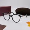 Óculos ópticos para homens Mulheres Retro 5742 Estilo anti-azu-azul Placa de lente leve com caixa com caixa