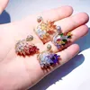 Designer Women Cystal Brooch Fashion Suit Brooches for Woman Colorful Rhinestone Lady Swan Pin Vintage Elegant Bride Dress Pins Lovers Gift