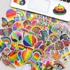 Ny sexig 50st Rainbow Butterfly Unicorn Graffiti Sticker Diy Bagage Laptop Skateboard Guitar Waterproof Classic Kids Toys Sticker Decal