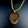 Pendant Necklaces High-quality Hip-hop Leopard Head Necklace Zircon Inlaid Rock Accessories For Both Men And WomenPendant PendantPendant