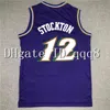 QQQ8 NCAA 12 John Stockton Jersey Karl 32 Malone 3 Allen Iverson Jersey 21 Kevin Garnett Stitched Basketball