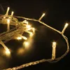 Strängar 10m 80Led String Fairy Lights Battery Operated Christmas Xmas Wedding Party Garden Home Tree Diy Decor-Warm Whiteled LEDLED LED