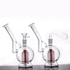 Glass Bong Hookah 6 Arm Tree Percolator Water Pipe Recycler Dab Oil Rigs Mobius Matrix Sidecar Ash Catcher med 14mm Male Glass Oil Burner Pipe 1st