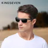 KINGSEVEN Men's Polarized Sunglasses Full Frame Aluminum Material Driving Glasses Eyewear Shades For Men masculino 220511