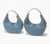 Полухлуба Джинс Плековая цепная сумка женщин светло -голубой джинсовая джинсовая сумка сумочка женская стильная имитация ручной кошелек дамы ежедневная тота