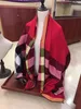 Ny Scarf Classic British Plaid Cotton Ladies High Quality Womens Cashmere Scarf For Women Autumn and Winter Shawl Dualuse1100915