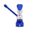 Metal and Glass Pipe Funky Water Pipe Sand Clock Design Pipe Shisha Hookah Pipes For