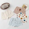 Culotte 4 pièces/lot coton Shorts garçons filles sous-vêtements enfants Boxer slips dessin animé motif doux confort des enfants