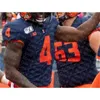 Chen37 Custom ILLINOIS FIGHTING ILLINI IL College Football Jersey Brandon Peters Chase Brown Josh Imatorbhebhe Jake Hansen Isaiah Williams Taylor