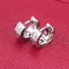 Oregello del cacciavite donne in acciaio inossidabile coppia di orecchini in flanella in flanella spessa gift di gioielli piercing per accessori da donna intero253y