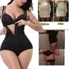 Firm Tummy Control Briefs Bodysuits Corset Women Dress Slimming Underwear Body Shaper Latex Waist Trainer Briefer Sheath L220802