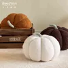 Créative Pumpkin Cuddle Special Pleed Sapa Cushion Pillow Round Mat Cuddle Cartoon Vegetables Toys Ldren's Room Decor J220729