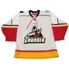 Chen37 C26 Nik1 Nouveau ECHL Adirondack Thunder 21 MacArthur 24 Ty Loney Hommes Femmes Enfants 100% Broderie Personnalisée Meilleure qualité Maillots de hockey pas cher Goalit Cut