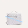 Designer tote cosmetic makeup bag top quality Wallets toiletry wash pouch Cross Body women men leather Hand Painted handbag Shoulder Luxurys wholesale Bags purse