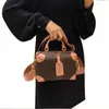 Umhängetaschen Handtasche 2022 Neue weiche Dame schwarzer Schultergurt Messenger Bag Handheld Kette Frauenbeutel Top Qualität