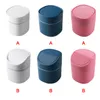 Mini Desktop Multifunctional Trash Can Home Car Storage Bucket Accessories With Lid Garbage Bin Nordic Style Living Room Office 220618