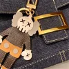 Designer Cartoon Keychain Fashion Letter Keyring Trendy Mens Key Chain Car Key Ring Womens Keychains Ornaments 2207273D