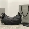 Lüks Tasarım Moda Le Cagole El Yapımı Çanta Çanta Omuz Çantası Kadın Crossbody Retro Büyük Kapasiteli Bayan Tote Kozmetik Kova Motosiklet Çantası