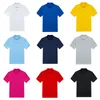 Hombres Verano Marca Negocios Estilo Casual Polo Camisas Hombres Manga Corta Moda Slim Color Sólido Polo Camisa Camiseta Hombres 220708