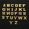 Linkketen Hoge kwaliteit 26 Alfabet Initiële letterbarmbanden voor vrouwen verstelbare roestvrijstalen goud charme naam sieraden cadeaubon lars22
