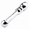 Nxy Anal Toys Long Métal En Acier Inoxydable Double Tête Gode G Spot Baguette Perle Butt Plug Stimulation Masseur De La Prostate Vaginal Femelle Sextoy 220420