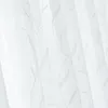 カーテンドレープリビングルーム用の白い刺繍チュール窓カーテン