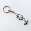 Keychains vrouwelijke mode retro sleutelhanger schattige meisjes kunst hanger engel amulet cadeau beschermje juweel ringkeychains emel22