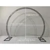 Party Decoration Outdoor Double Wedding Arch Round Ring Christmas Backdrop Stand Halloween Home Stage Bakgrund Circle Archparty