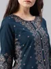 Etnische kleding kurtas voor vrouwen lente zomer damesjurk katoen bedrukte bloemenstijl kurti top Zuid -Aziatische kleding Ethnic ClothingethTh