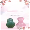 Mas Stones Rocks Natural Rose Quartz Green Aventurine Mushroom Shape Gua Sha Guasha Scra Tool Board for Relaby瞑想912ドロップ配信