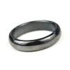 Hematite Ring Anxiety Chakra Balance Absorption Negative Energy Black Bands for Women Men size 6 7 8 9 10 11 12 13