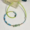 Handmade Pendants Beaded Stone Necklace Chains for Women Jewelry Gift DIY