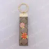 مع Box -keychain سلسلة مفاتيح Buckle Lovers Carke -key -keychain سلاسل المفاتيح الجلدية المصنوعة يدويًا الرجال.