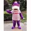 Christmas hippo Mascot Costumes High quality Cartoon Character Outfit Suit Halloween Outdoor Theme Party Adults Unisex Dress