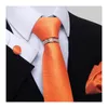 Bow Ties Luxury Silk Festive Gift Tie Tie Clankerchief Pocket Cufflink مجموعة مقطع Necktie Paisley Male Fit Businessbow
