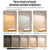 Lampes de table Protection des yeux Lampe de bureau LED Tactile Dimmable Couleur Tonifiante Chambre Chevet Veilleuse Dortoir Étudiant Charge Apprendre LampTable