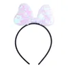 Европа малышка для волос заклинание мультфильм Bowknot Hairhoop Sequint