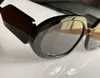 Ovale Sonnenbrille, klein, schwarz, dunkelgrau, Damenbrille, modische Sonnenbrille, UV400-Schutzbrille, mit Box