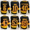 Elias Pettersson Quinn Hughes Hóquei Jersey Personalizado Homens Mulheres Kid Brock Boeser Thatcher Demko Tanner Pearson JT Miller Tyler Myers Andrei Kuzmenko