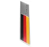 Autocollant 3D drapeau allemand, emblème de voiture, autocollant de calandre, fenêtre de pare-choc, décoration de carrosserie pour Audi, BMW, VW