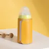 USB Baby Bottle Warmer Portable Travel Milk Warmer Infant Feeding Bottle Heating Cover Insulation Thermostat Food Heater Bag 220512